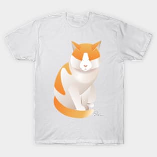 Painting of an orange cat T-Shirt